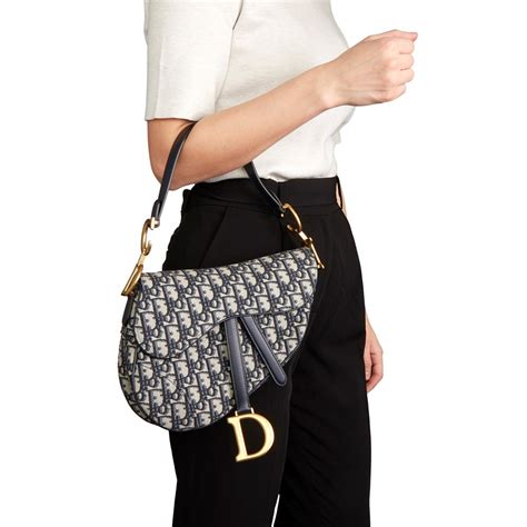 dior monogram handbag|dior saddle bag second hand.